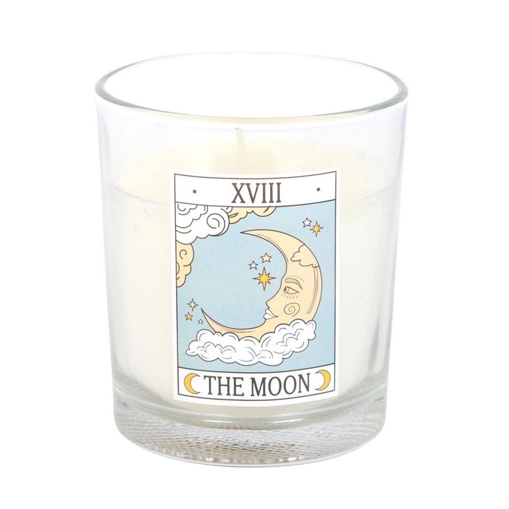 Something Different - The Moon Vintage Tarot Vanilla Geurkaars - Multicolours